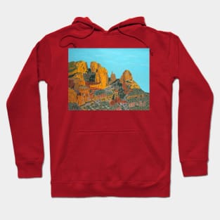 Finger Rock in Pima Canyon, Arizona Hoodie